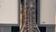 We Have First Motion! #Slsrocket #Artemis2 #Kennedyspacecenter #Space #Spacenews #shorts