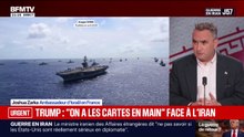 Pourparlers entre l'Iran et les États-Unis: "Il y a un désordre qui ne permet pas une négociation entre les deux pays", observe Joshua Zarka, ambassadeur d'Israël en France
