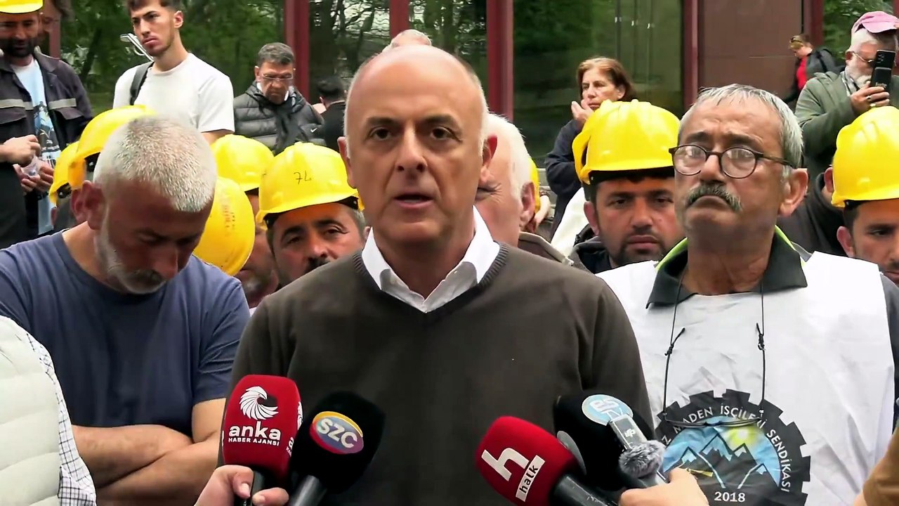 Madenciler 1 haftadır açlık grevinde... CHP'li Özlale: Burası vahşi batı değil, hakları söke söke alacağız