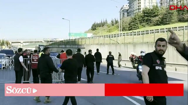 Fenerbahçe kafilesi derbinin oynanacağı RAMS Park'a ulaştı