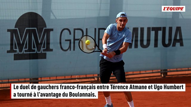 Perclus de crampes, Térence Atmane domine Ugo Humbert dans une ambiance tendue - Tennis - ATP - Madrid