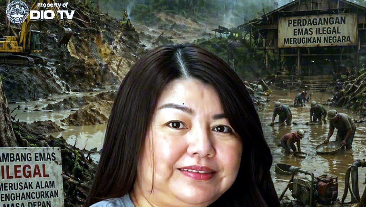 Merry Istri Siman Bahar Lie Kin Pin tutup Usia Kendalikan Illegal Gold Mining and Trading Seluruh Indonesia
