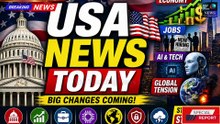 🚨 USA News Today 🇺🇸 Big Changes Coming! Economy, Jobs & AI Shock 😱