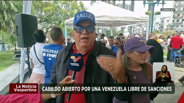 Movimientos sociales de Caracas promueven la paz y se manifiestan por el cese de las sanciones