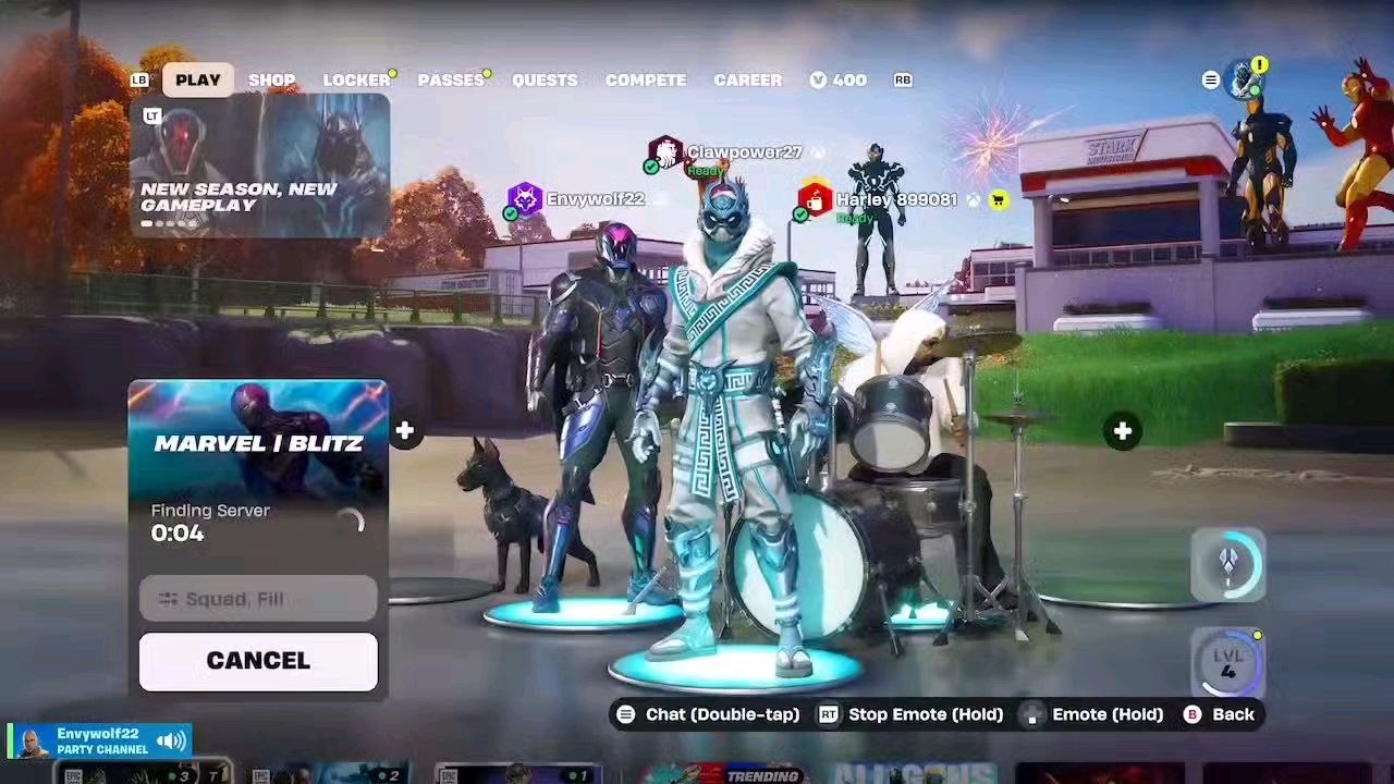 Fortnite of Public guitar drums