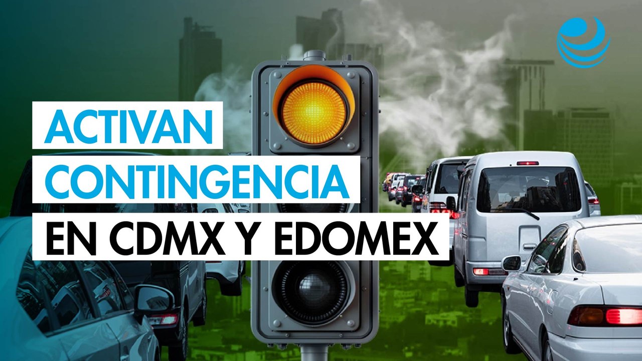 Activan contingencia ambiental en CDMX y Edomex por ozono; ¿Qué vehículos no circulan este domingo?