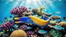 Ribbon Eel Color Transformation