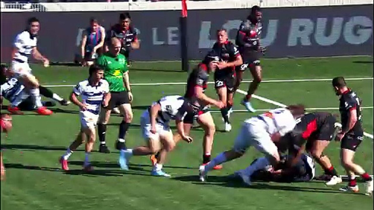 TOP 14 - Essai de Teddy DURAND (CO) - LOU Rugby - Castres Olympique