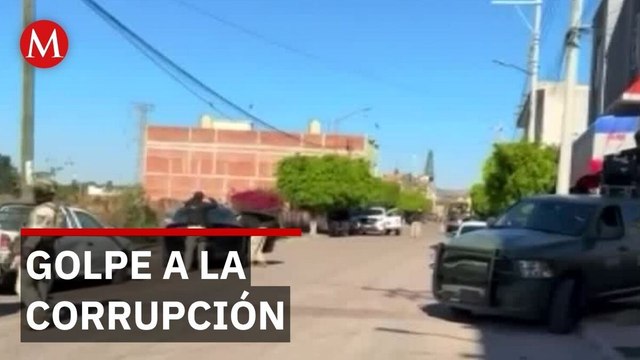Detienen a 8 policías de Pénjamo, Guanajuato, por nexos con delincuentes