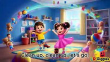 🎵 Clap, Sing & Tidy! ✨ Fun Kids Song That Makes Cleaning a Game! Clean Up, Clean Up! 🎶 | LR Craze