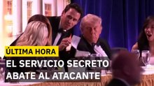 Caos en la cena de corresponsales: Evacúan a Donald Trump tras tiroteo