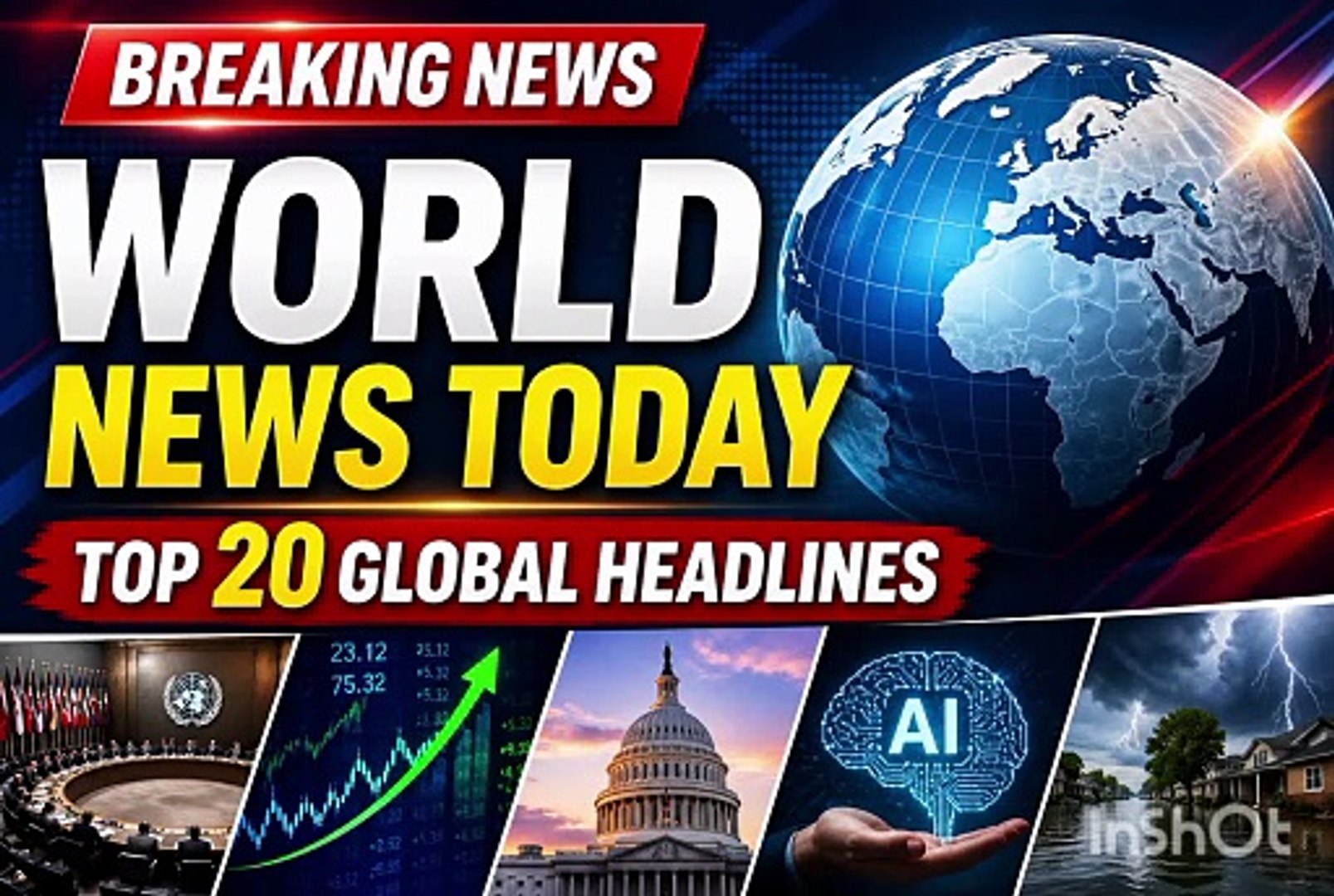 BREAKING NEWS | WORLD NEWS TODAY | TOP 20