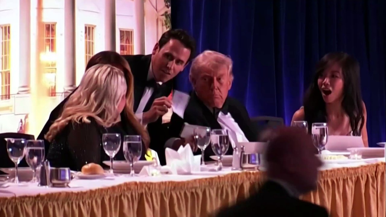 Evacuaron a Trump tras un tiroteo en la cena de corresponsales de la Casa Blanca