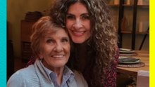 Triste adiós: Magda Karina acudió a la despedida de su madre y primera actriz, Karina Duprez