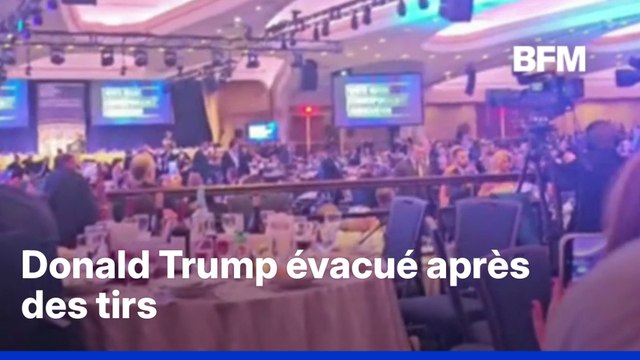 États-Unis: Donald Trump évacué après des tirs au dîner des correspondants de la Maison Blanche