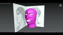 Ponikarovsky: 3DS MAX Practice Polygon Modeling Head Model Video #34 (04-26-2026)