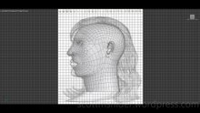 Ponikarovsky: 3DS MAX Practice Polygon Modeling Head Model Video #42 (04-26-2026)
