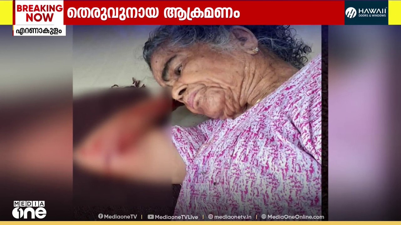 എറണാകുളത്ത് തെരുവുനായ ആക്രമണം; പിറവത്ത് വയോധികയ...