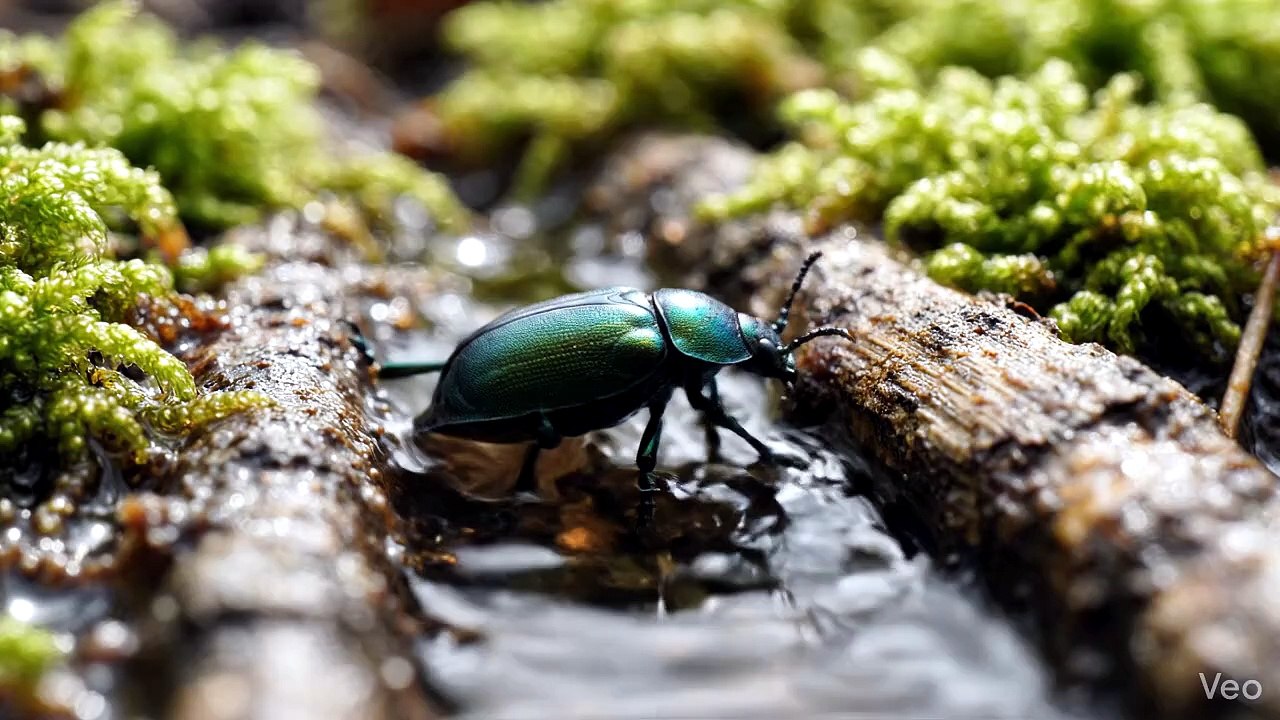 Tiny Insect vs. The Elements | A Mesmerizing Macro Nature Moment