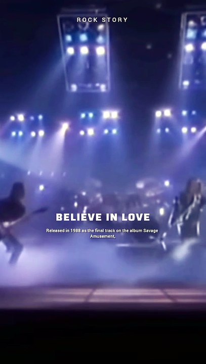 ❤️ SCORPIONS - BELIEVE IN LOVE (1988) 🇩🇪 A Timeless Power Ballad from Savage Amusement! 🎶