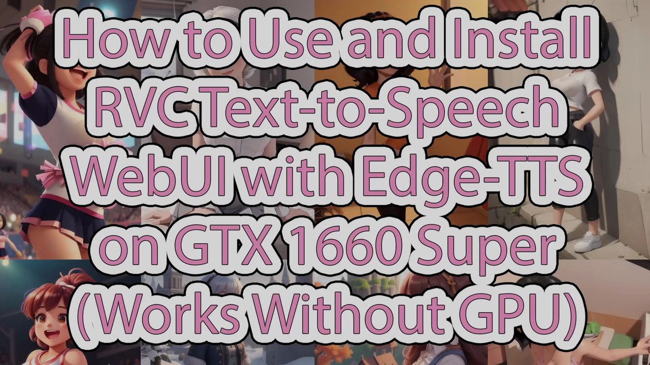 AI Text-to-Speech with RVC: Install Edge-TTS WebUI Guide