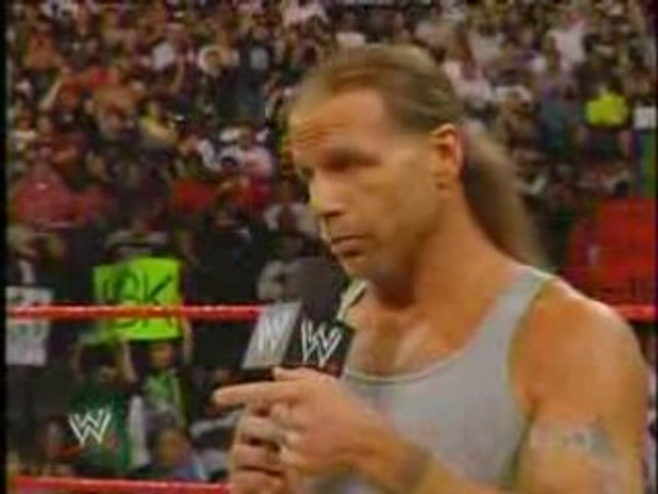 WWE RAW 6.9.08 Shawn Michaels on the Highlight Reel