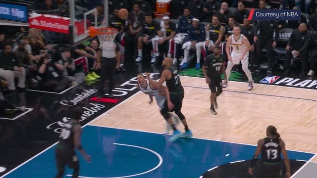 Jokic's struggles in Timberwolves series continues