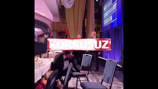 Programda art arda silah sesleri! Trump salondan apar topar çıkarıldı