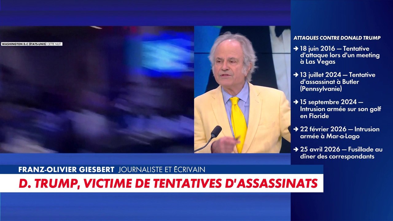 Franz-Olivier Giesbert : «Aux Etats-Unis, les dingues ont des armes beaucoup plus facilement