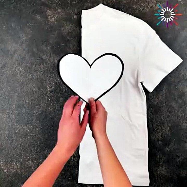 Heart tie-die shirt! 😍