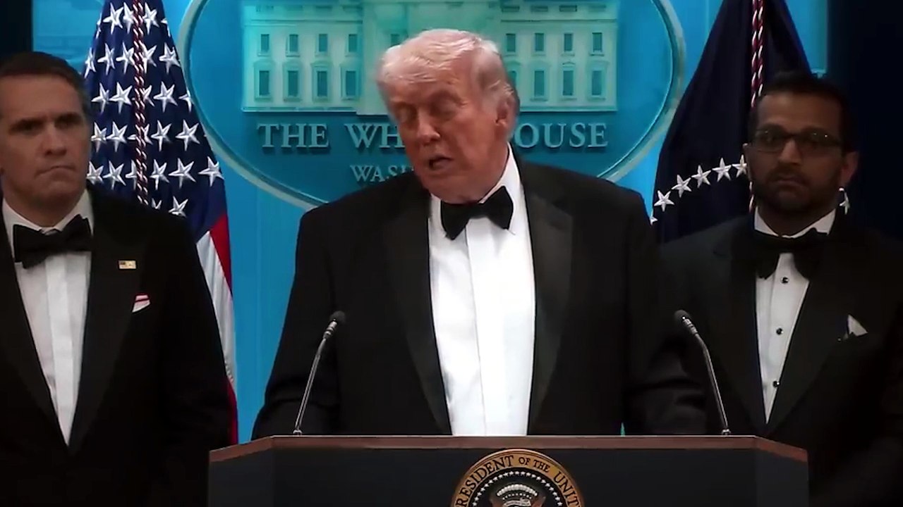 Trump es evacuado de la Cena de Corresponsales tras un intento de ataque