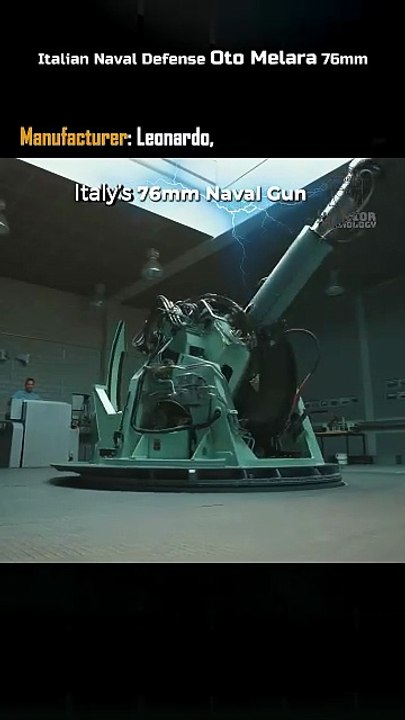 This Italian naval defense system brings insane speed and precision to the sea.