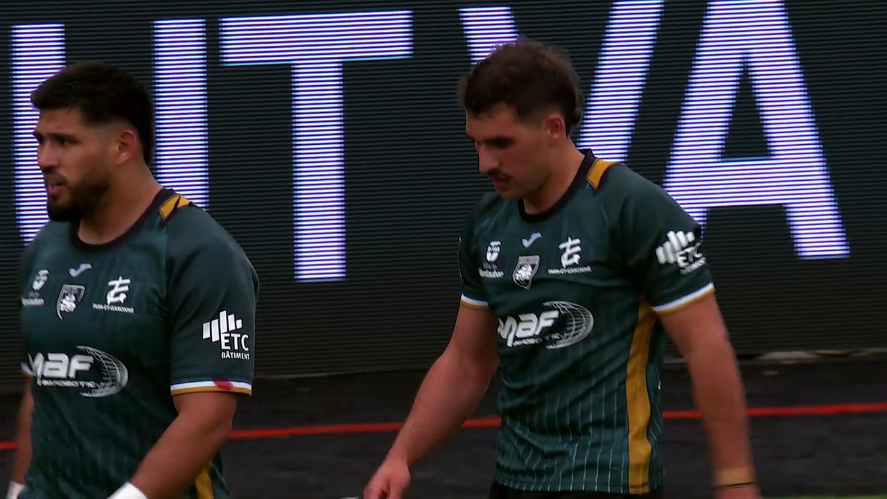 TOP 14 - Essai de Simon RENDA (USM) - US Montauban - Racing 92