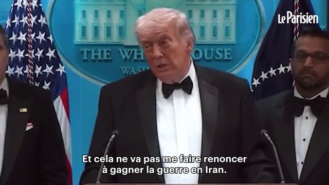 Visé par des tirs, Donald Trump « ne renoncera pas » à la guerre en Iran pour autant