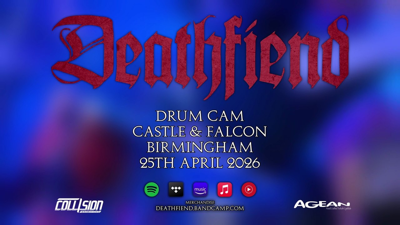 Deathfiend - DRUMCAM - Castle & Falcon - Birmingham 25th April 2026