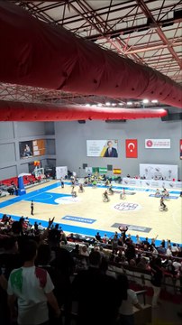 İlk Yarı Sonucu - Beşiktaş 51-51 Club Deportivo Amivel - EuroCup3 Avrupa Tekerlekli Sandalye Basketbol Şampiyonası Final