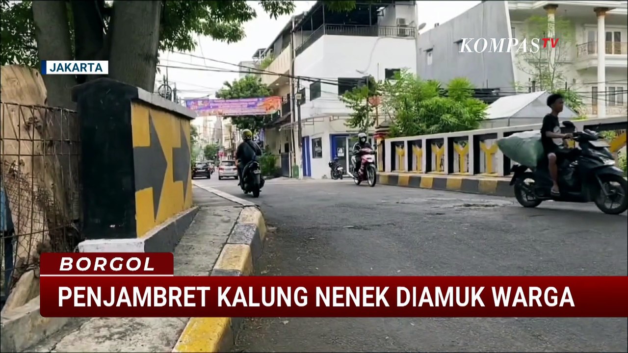 Nekat Rampas Kalung Emas Lansia, 2 Pelaku Jambret di Sawah Besar Diamuk Warga | BORGOL