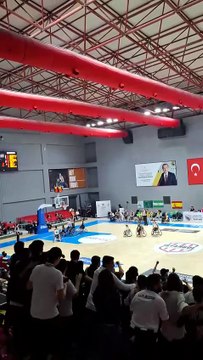 Beşiktaş'ım kupaya gidiyor son 10 dakika - Beşiktaş v Club Deportivo Amivel - EuroCup3 Avrupa Tekerlekli Sandalye Basketbol Şampiyonası Final