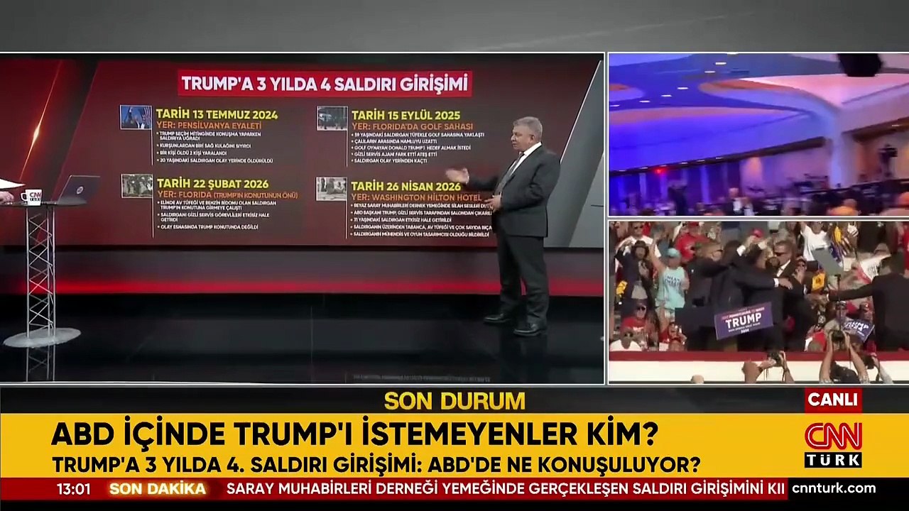 Bu ilk değil! Suikast girişimleri Trump'a mesaj mı? 3 yılda 4. saldırı...