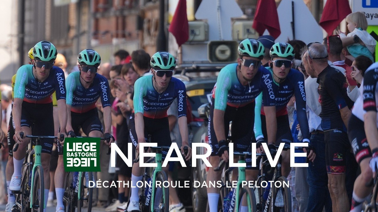 Liège-Bastogne-Liège - Decathlon in front of the peloton