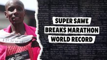 Super Sawe runs sub-two-hour marathon in London