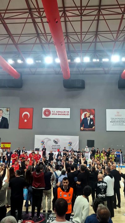 Şampiyon Beşiktaş 🏴🏳🦅 - Beşiktaş v Club Deportivo Amivel - EuroCup3 Avrupa Tekerlekli Sandalye Basketbol Şampiyonası Final