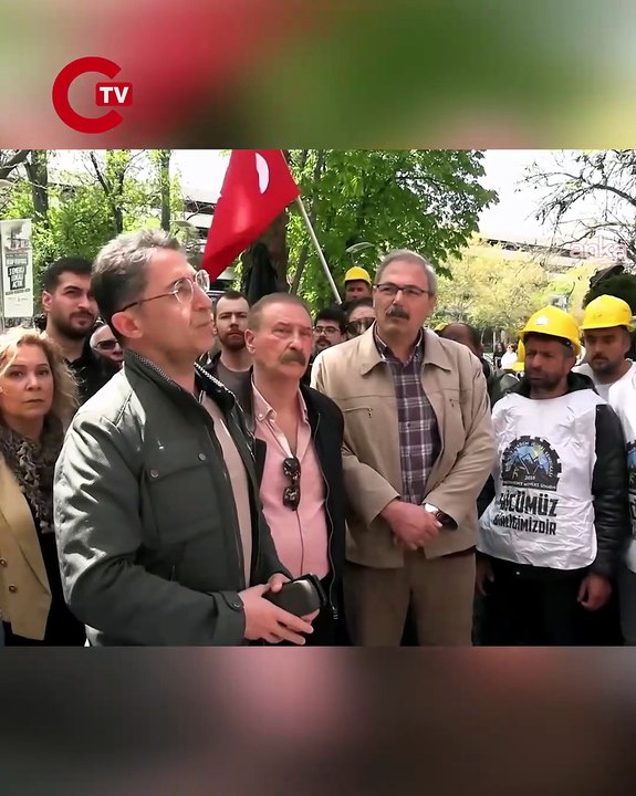 DİSK'e bağlı sendikalardan Doruk Madencilik işçilerine destek ziyareti... Madenci eşi Zengine adalet istediği gibi, fakire adalet istediğiniz gibi midir