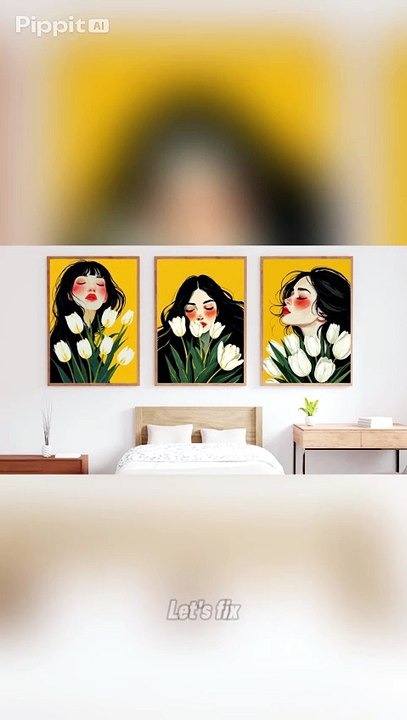 Modern Elegance, Framed. 🖼️🌷