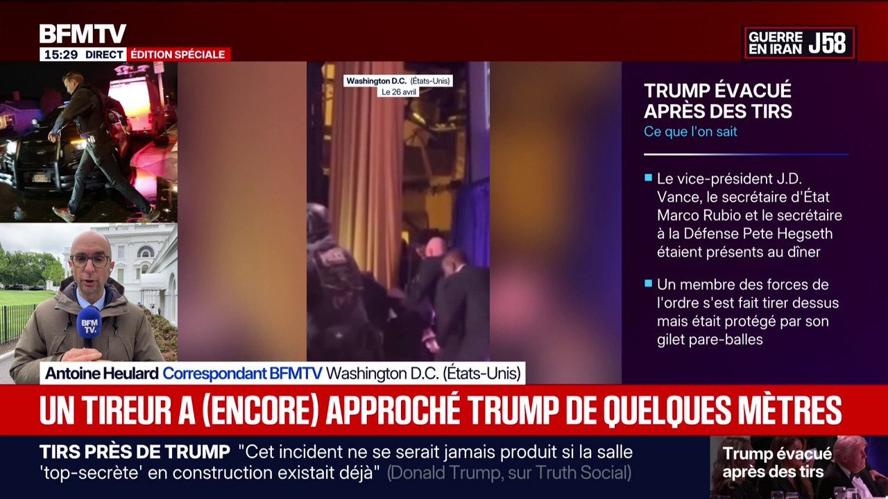 Tirs au gala de la presse avec Donald Trump: le ministre de la Justice américain déclare que le suspect "ne coopère pas activement"