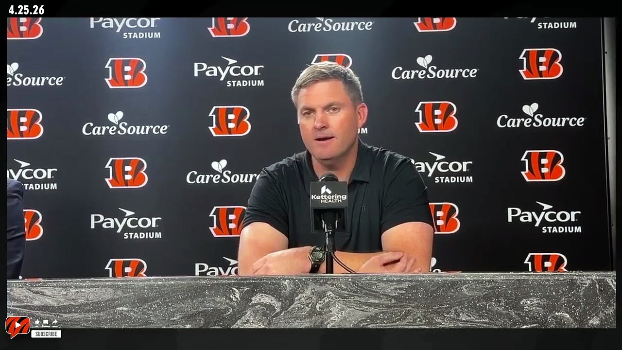 Cincinnati Bengals Discuss Fourth Round Pick Colbie Young