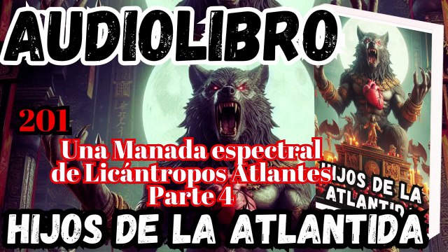 Audiolibro Los Hijos De La Atlántida Capitulo 201 Manada Espectral De Licántropos Atlantes Parte 4