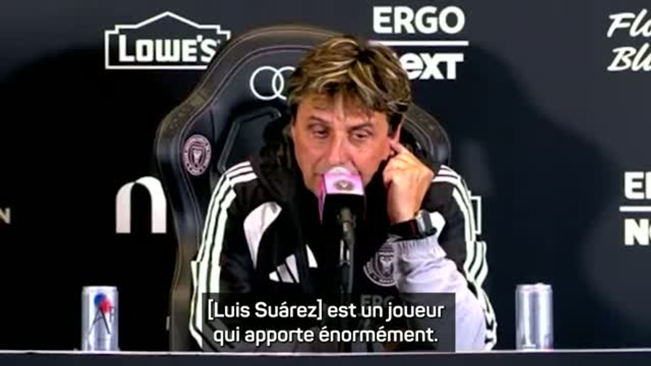 Inter Miami - Hoyos défend son choix d’avoir titulariser Luis Suárez après le nul contre New England