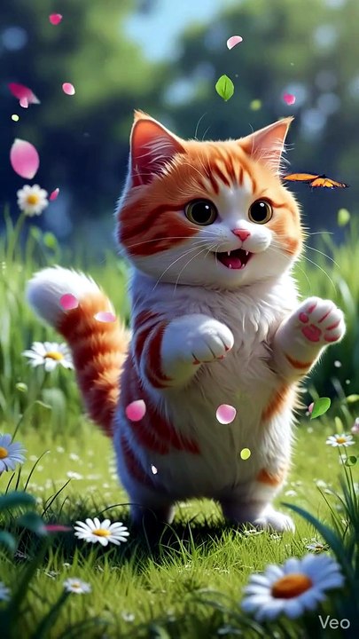 Tiny paws, endless cuteness 🐾✨ #CuteCat #KittenLife #MeowMood #CatLove #FurryFriend #PetCute #CatWorld