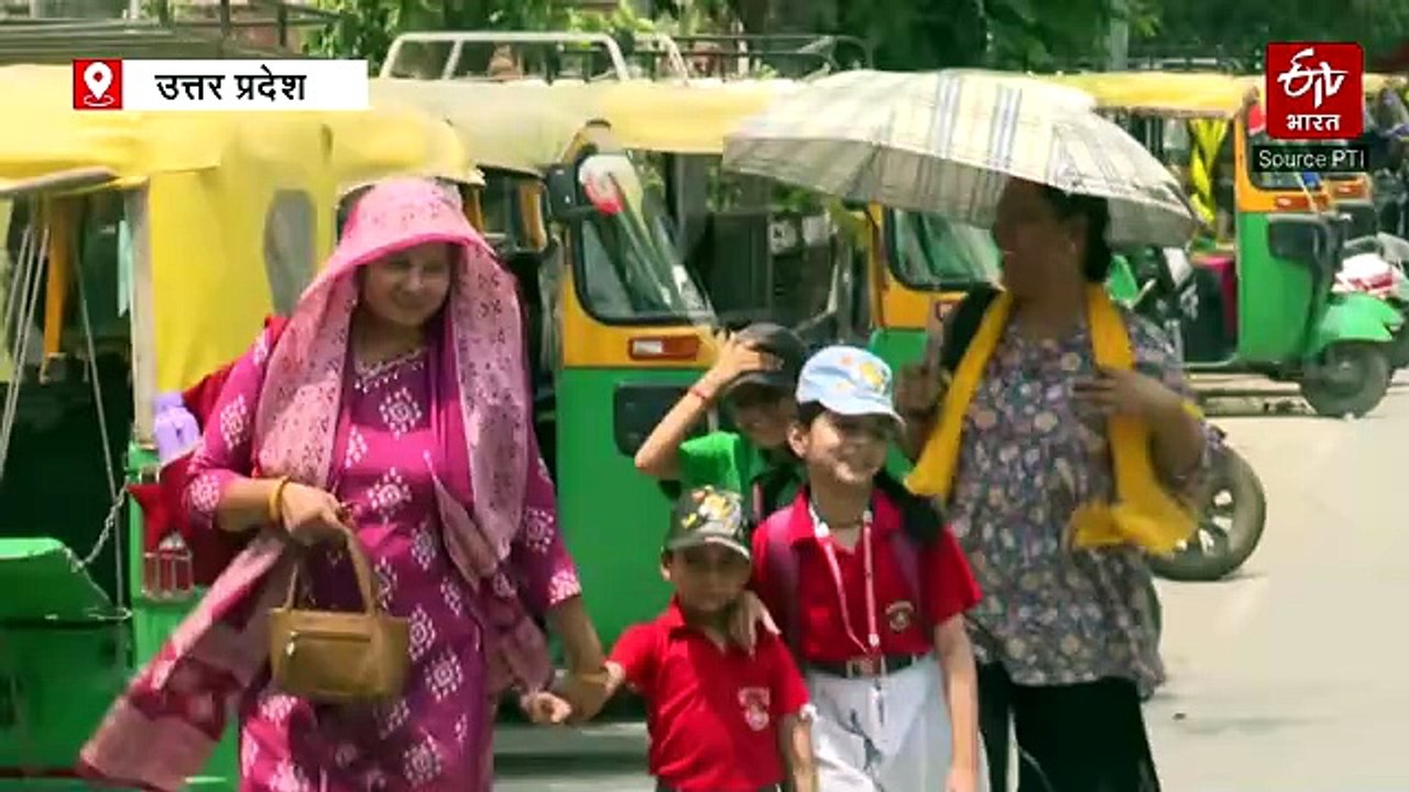भीषण गर्मी की चपेट में उत्तर भारत, लोगों का हाल...